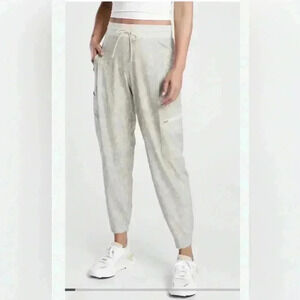 ATHLETA Venture Printed Pant, Viper Grey SIZE 22 Lightweight Workout Exercise